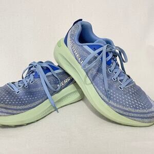 Merrell Morphlite Road Running Shoes Women's 9.5 Blue Cushion Comfy Low Top